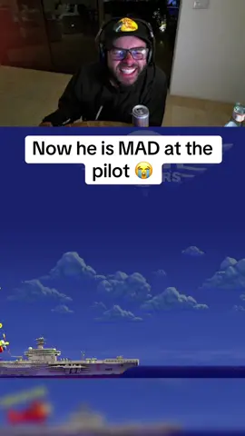 Now he is MAD at the pilot 😭 #nadeshot #kick #streamer 