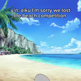 aiku and y/n beach competition! #aiku #bllk  #bluelock #gacha #isagi 