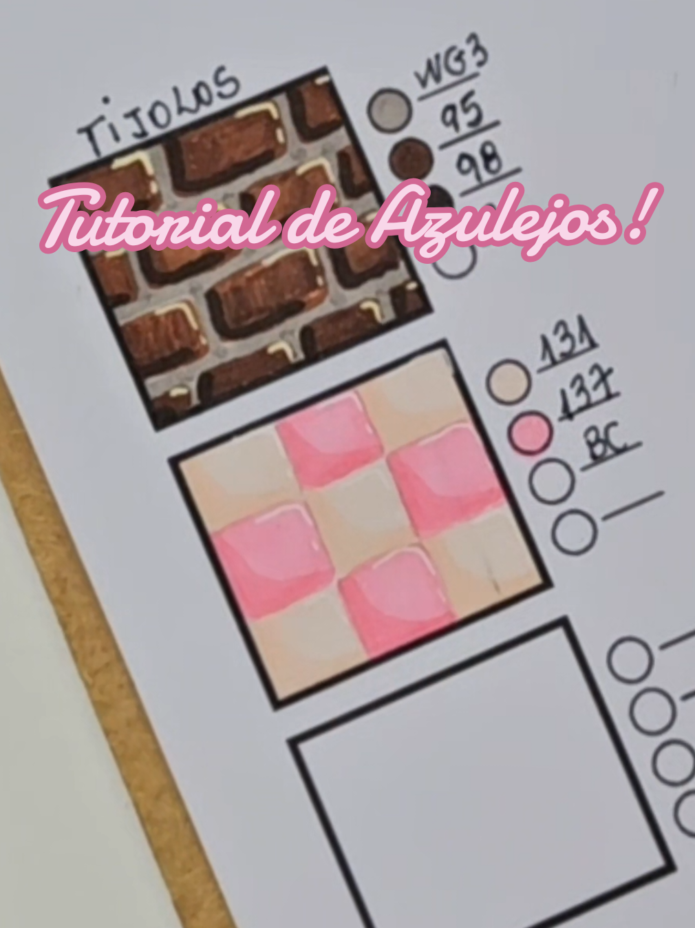 Tutorial de Azulejos para desenhos Bobbie Goods !!! Espero que gostem ! #bobbiegoodscoloringbook  #bobbiegoodsart  #marcadorestouch  #pinturas  #CapCut 