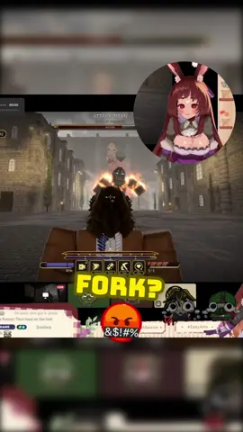 eren said get out #AttackOnTitan #roblox #erenyeager #bunnygirl #vtuber #vtuberen #vtuberclips #streamer #twitch #twitchclips