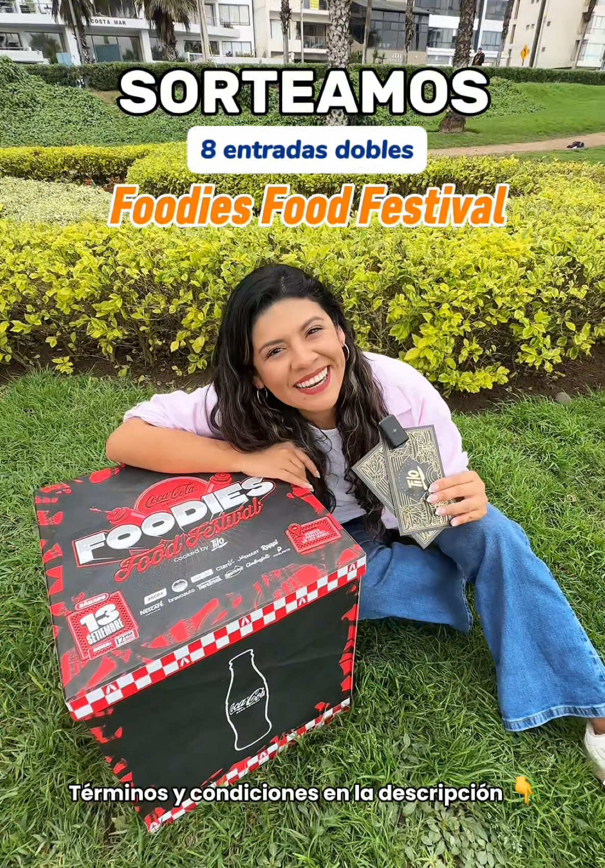 ¡LLEGA FILO FOODIES! 🥤🍔 Y queremos vivir esta experiencia increíble con ustedes. ¡Es por eso que te regalamos 1 de las 8 entradas dobles al festival! 👀 Solo sigue estos pasos: -Sigue a BCP en tiktok como @bcpbancodecredito -Dale like al video -Etiqueta en comentarios a tu dupla que te acompañará ¡Realiza todos estos pasos y ya estás participando! Mucha suerte 🍀 Términos y condiciones: 1. Sorteo válido para participar del 08/09/25 al 11/09/25 hasta las 9:00a.m 2. Anunciaremos a los 8 ganadores el 11/09/25 a las 11:00 a.m. a través de comentarios y tiktok stories. 3. Las entradas de los ganadores que no se contacten con nosotros hasta el 11/09/25 a las 5:00 p.m. pasarán a entregarse a un siguiente ganador. 6. Promoción válida exclusivamente para todas las personas mayores de dieciocho (18) años de edad y residentes en Lima. #bcp #foryou #fyp #filo 