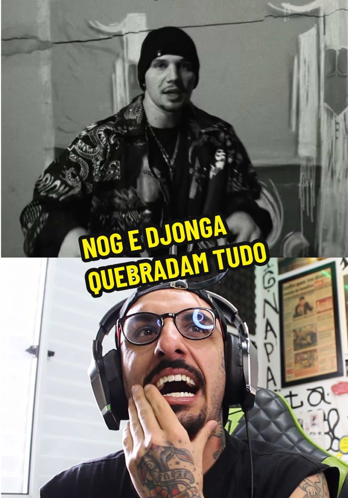 É NORMAL DEPOIS DE CHEGAR NESSE NÍVEL DA LEVADA ALGUNS FALAREM QUE É PACTO 💥 esse feat ficou um absurdo 🤯 Nog e Djonga deram aulas nesse som, muito flow, várias punchs e um beat absurdo do Paiva 🔊🔥 Vale a pena conferir o completo 🚀 @nogcaio @djongador @paiva.prod #fy #fypシ #fyp #viral #freestyle    