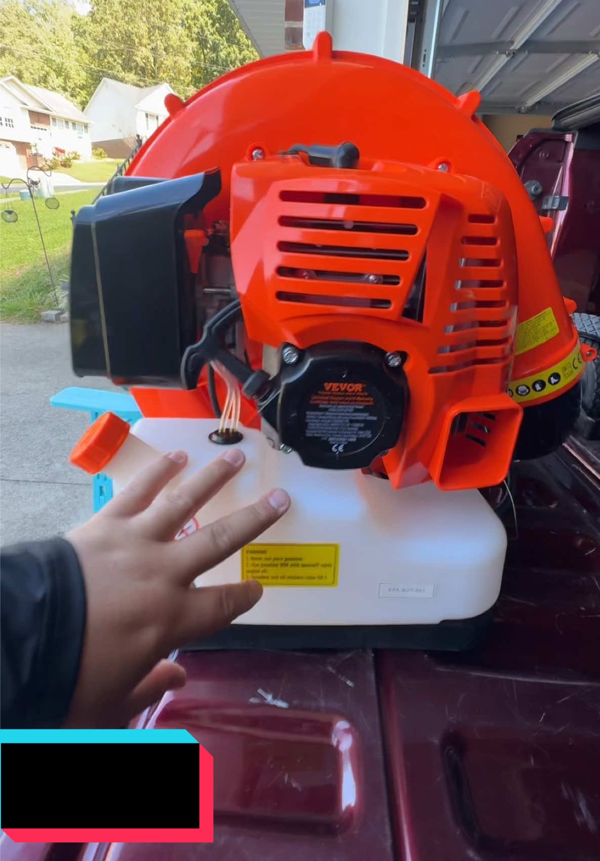 Vevor Backpack Leaf Blower #VEVOR #BackpackLeafBlower #LeafBlower #YardWorkTools #FallCleanup 