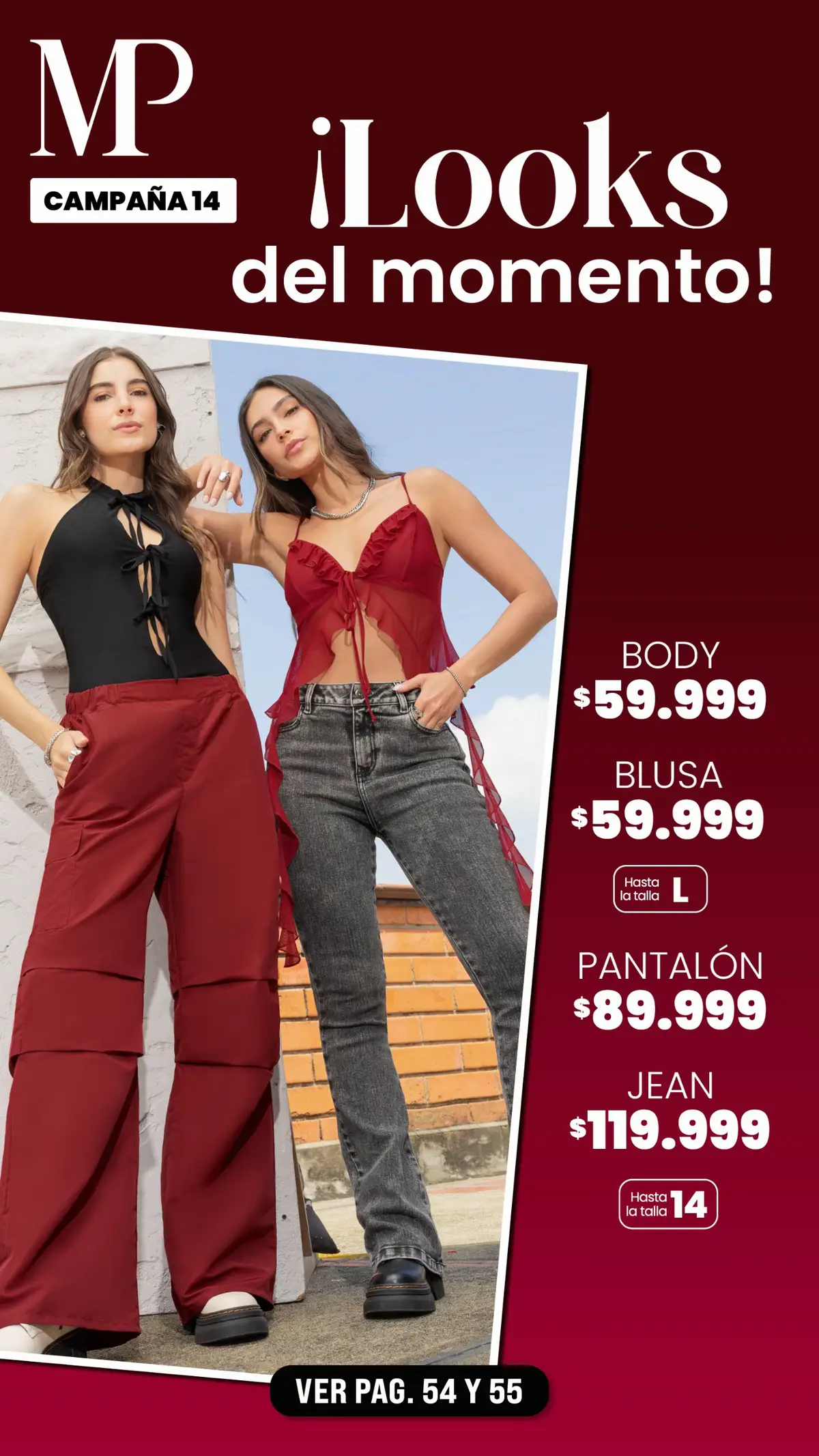 Los looks del momento ya están aquí 😍 y tus clientas los van a querer. Comparte esta imagen por WhatsApp y muéstrales lo último en tendencia 👯‍♀️. ➡️ ¡Entre más compartas, más vendes! #Campaña14 #looksdemoda #modafemenina #asesoradeimagen #tendencia  