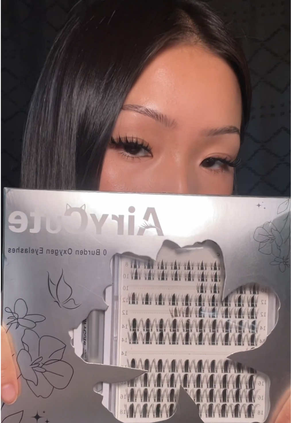 So cutesy | @Airycute Beauty | #airycute #airycutebeauty #airycutelashes #lashclusters 