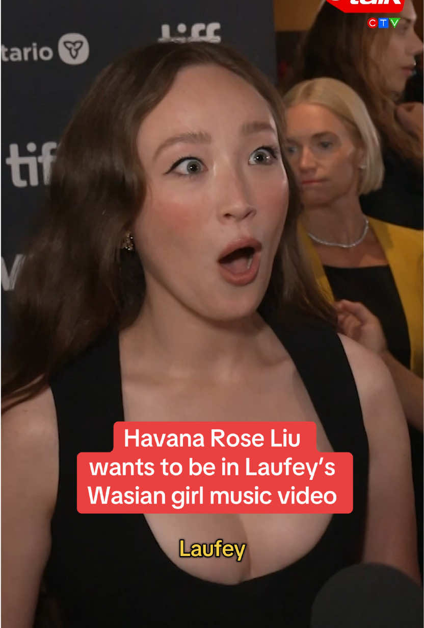 Havana Rose Liu, star of ‘Tuner’ at TIFF, heard that Laufey wants to make a Wasian girl music video with her, Lola Tung of ‘The Summer I Turned Pretty’ and Chase Sui Wonders… and she’s IN. Let’s make it happen, @laufey! ⭐️👏 (🎥: MTV) #HavanaRoseLiu #LolaTung #Laufey #TSITP #Wasian 