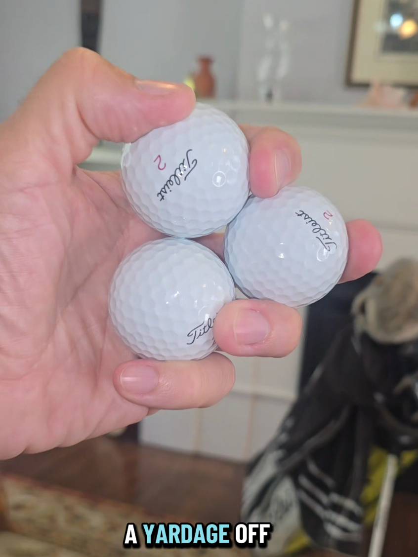 How long did it take you to go from 90s to Scratch? Do you only use Titleist too? What's in your bag? #golftips #golftipsdaily #golftok #golfballs 
