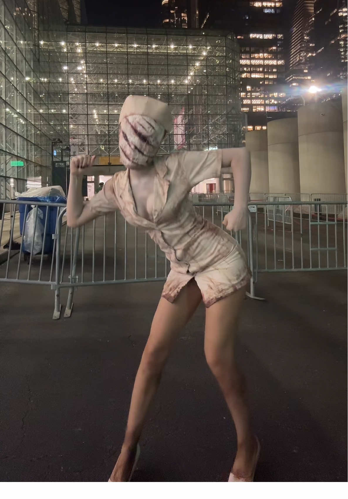 silent hill nurse x pop muzik #fypシ #halloween 