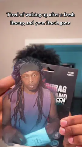 #ad Not a durag but a *DU BAND* for hairline #duband #locsoftiktok #dreadhead #taperfade 