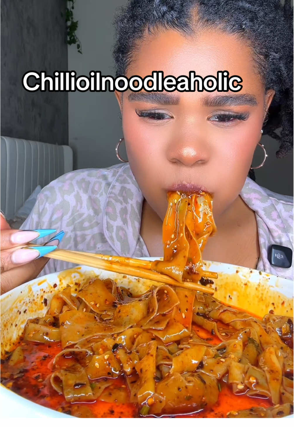 Hella Fie🔥 #indyryanmukbang8 #chillioilnoodles 
