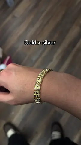 finally back in stock 🔥 #nugget #bracelet #fýp #viral #goldnugget 