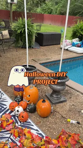 Halloween DiY project #DIY #halloweendecor #pumpkins 