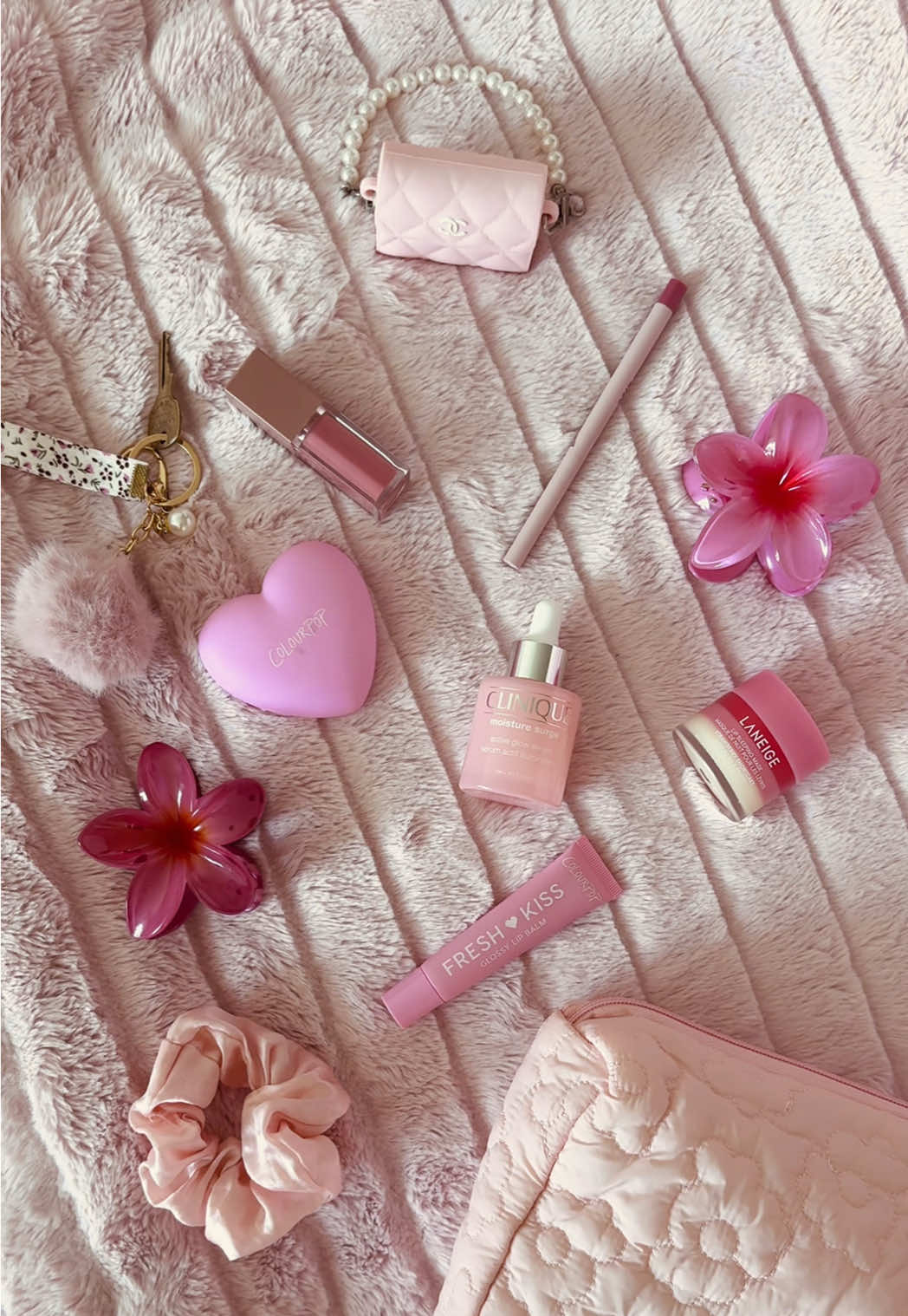 anything pink, I want it! 💗🌸🎀🩰  @ColourPop Cosmetics @Clinique @laneige_us @ViceCosmeticsPH  #pinkaesthetic #girlythings #makeup #skincare #microinfluencer 