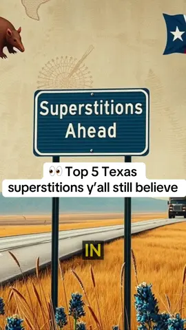 In Texas, we’ve got plenty of tall tales, but some superstitions still stick around. Here are the Top 5 Texas superstitions people swear by. 👉 So tell us in the comments: what’s the weirdest superstition you’ve ever heard in Texas? Follow us for more from the Lone Star State. #texas #superstitions #lonestar #texan #texaslife 