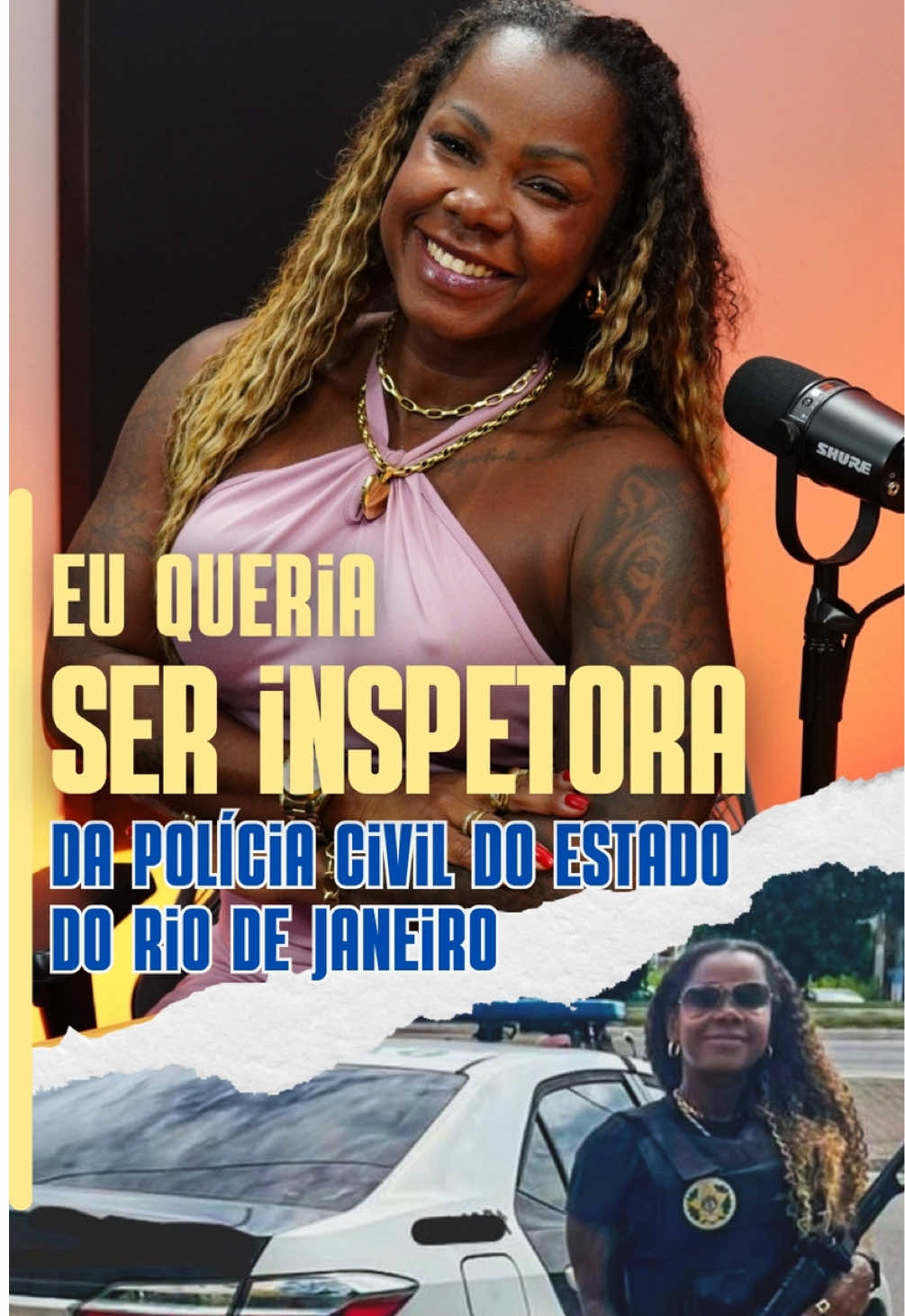Conhecimento ninguém tira de você.  @Aline Bonfim, Inspetora da Polícia Civil do RJ, compartilha sua trajetória marcada por desafios, superação e coragem. Estude, lute, acredite em si mesma. O futuro é seu! 🚀 Salva esse vídeo pra lembrar sempre dessa força.✊🏾🙅🏾‍♀️ #Podcast #MulheresFortes #PolíciaCivil #Superação #Inspiração   