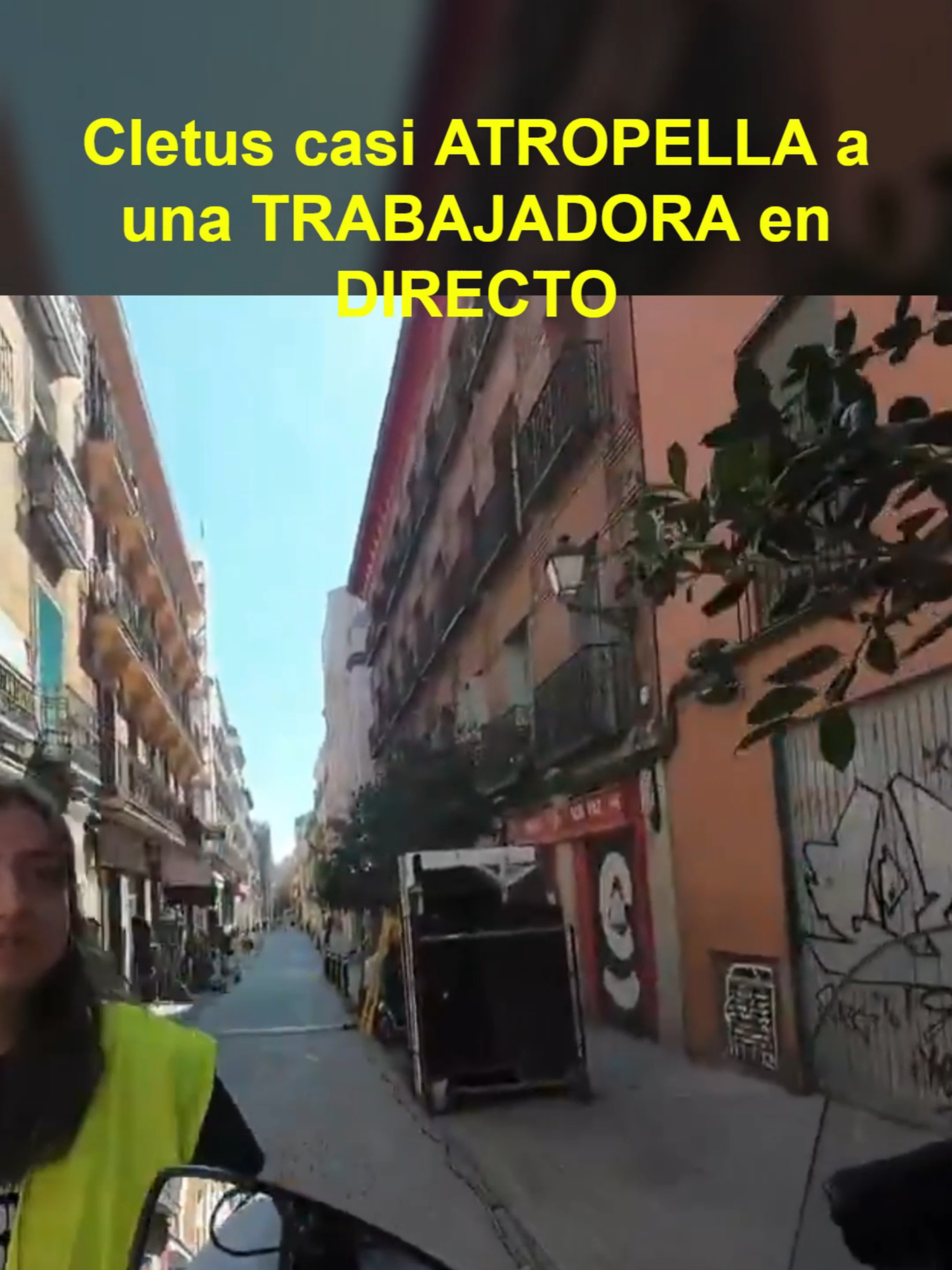 CLETUS vuelve a ser TEMERARIO y hace pasar MAL rato a una TRABAJADORA de OBRA #fyp #españa #twitch #stream #españa🇪🇸 #cletus #peligroalvolante #viviendoenlacalle