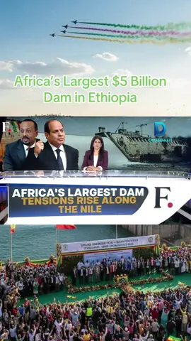 The Nile’s New Divide: Africa’s Largest $5 Billion Dam in Ethiopia Sparks Tensions | Vantage #GERD #Dam #Nile #Egypt #Ethiopia 