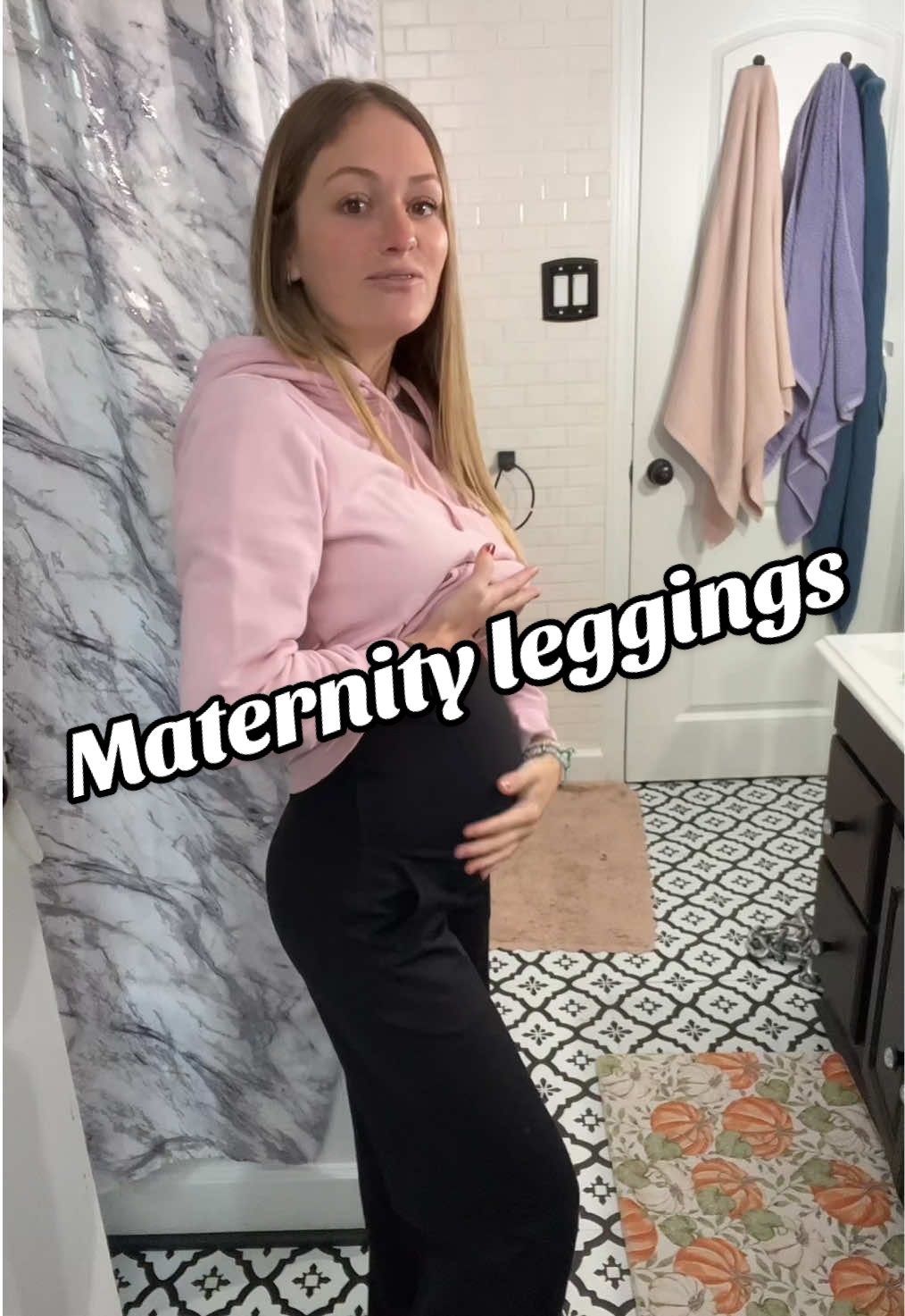 Comfort during pregnancy is a must!! & these pants are perfect!! Super stretchy, different inseam sizes, & has pockets!!  #maternity #expectingmom #pregnant #maternitywear #leggings 