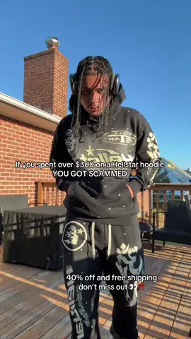 Be smarter and save on legit the same thing 😂🙏🏽 #hellstar #tiktokshop #hellstarhoodie #fyp #trending 