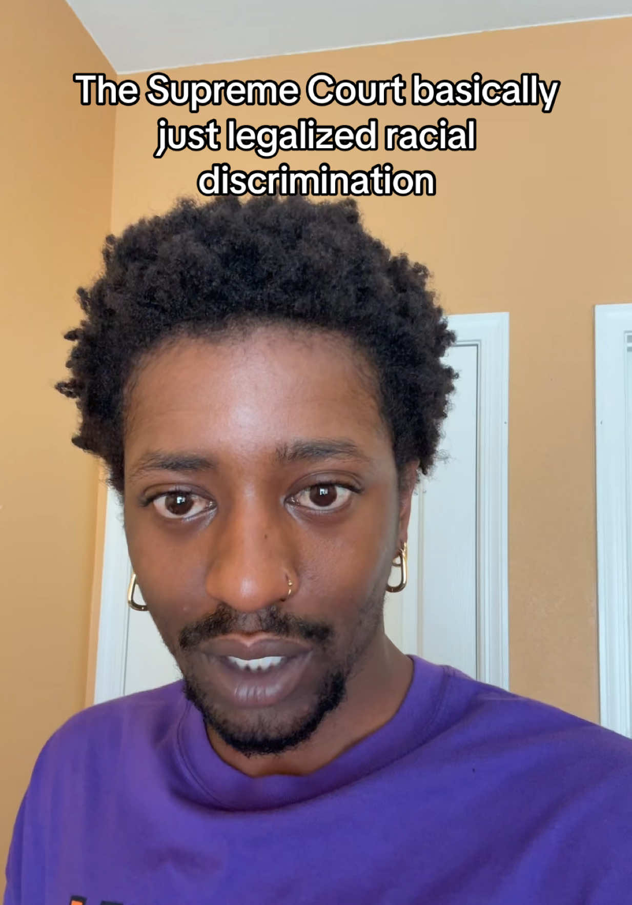 the Supreme Court pretty much legalized racial discrimination while ICE is already not following due process… 😐 #johnridgeway #supremecourt #racism #discrimination #ICE 