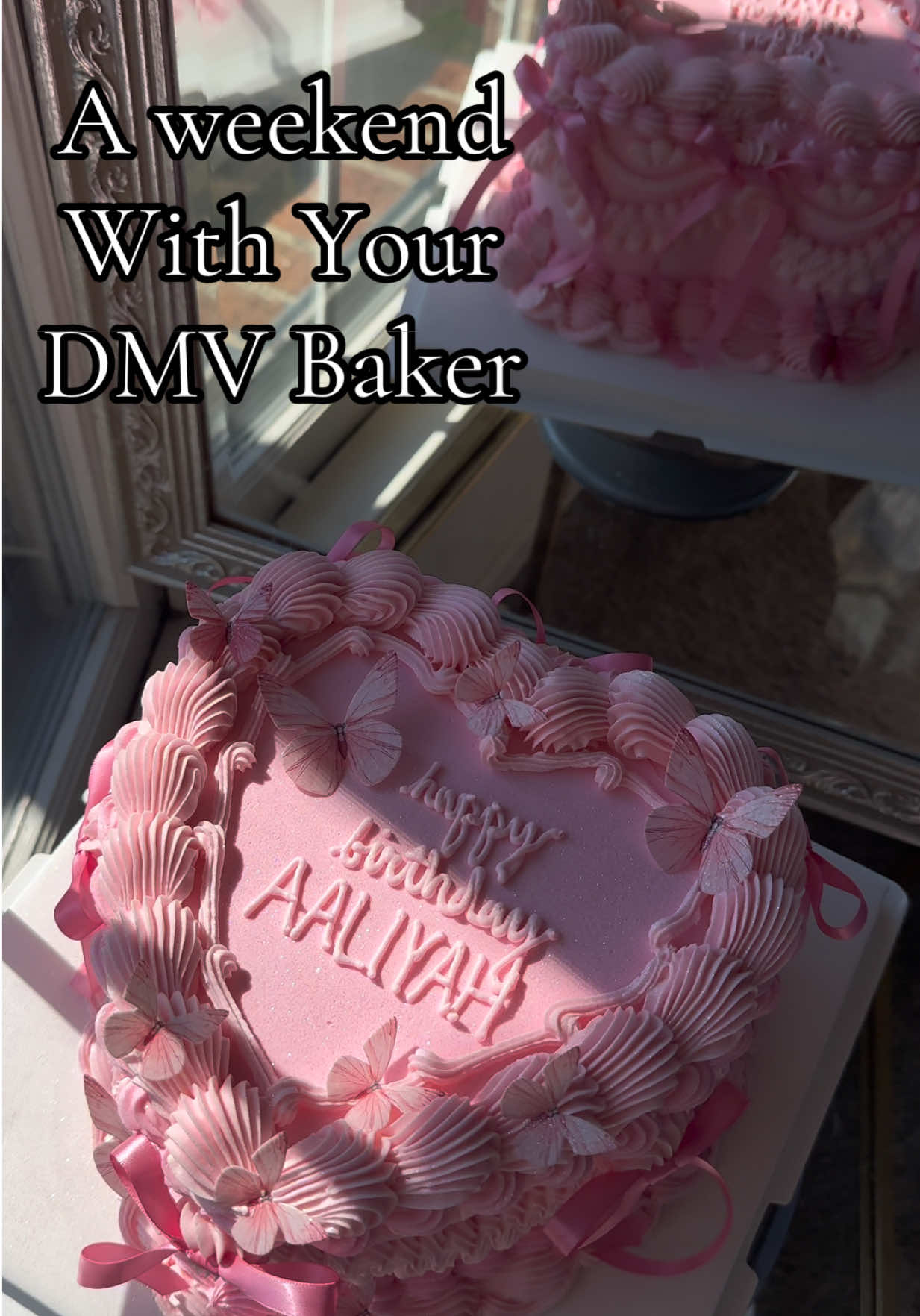 My first weekend back to work after very much needed vacation. The raspberry cake gang and the abstract engagement cake really won my heart this weekend.  But Alina’s third birthday cake stole the show. #bakersoftiktoks #caketok #cakevideo #dmvfoodie #smallbusinessowner 
