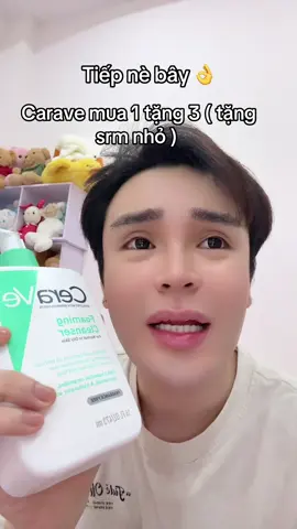 Carave mua 1 tặng 3 ( tặng srm nhỏ ) 