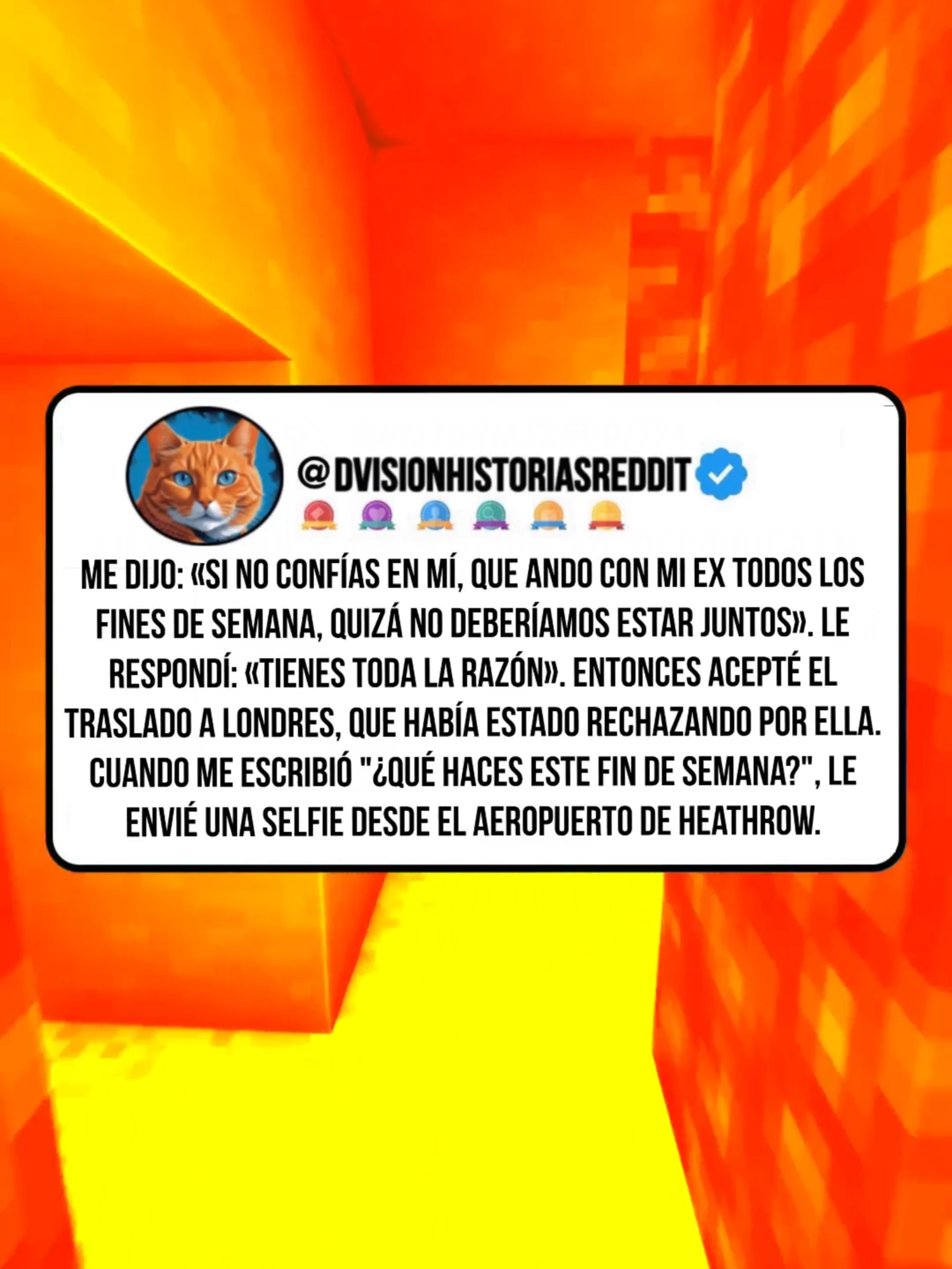 Me Dijo: «si No Confías En Mí, Que Ando Con Mi Ex Todos Los Fines De Semana, Quizá No Deberíamos Estar Juntos». Le Respondí: «tienes Toda La Razón». Entonces Acepté El Traslado A Londres, Que Había Estado Rechazando Por Ella. Cuando Me Escribió 