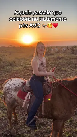 Aquele passeio que  colabora no tratamento  pós AVC 🏇🥰♥️ #avc #avcistas #equoterapia #passeio #cavalo 