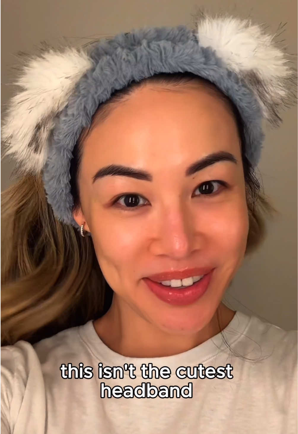 gifted by IDewCare  AGENDA: Let’s get sheet faced  Their new koala headband is soooo soft and comfy! I love that it’s machine washable - hehe. It’s avail at @Ulta Beauty  #kbeauty #kbeautyskincare #koreanskincare #gurwm 