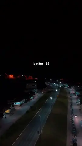 🌃 Ibatiba iluminada, um espetáculo visto do alto.