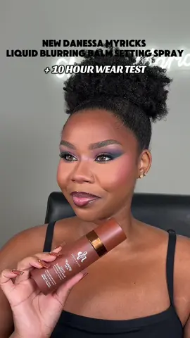 Wear test on the NEW @DanessaMyricksBeauty liquid blurring balm spray! I can’t put her down! Have you grabbed her ? Thoughts on this new release ? ❤️#creatorsearchinsights  #danessamyricks, #makeupideas, #oilyskin, #summermakeup, #makeuphacks #danessamyricksbeauty #danessamyricksliquidblurringbalmspray #danessamyrickssettingspray 