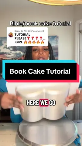 Replying to @ASHLEY This is the easiest way to make a book cake! Honestly, it’s quite a few steps, but it’s really straightforward! #biblecake #bookcake #cakedecorating #howto 