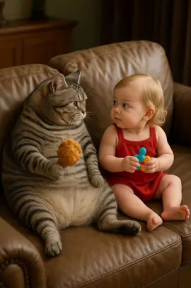 Funny #cat #baby #fyp #foryourpages #funnyvideos 