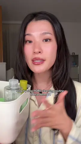 Squeaky clean :) I do a pore deep cleansing routine 2-3 times a week  @LaRochePosayUS @Kate Somerville @Dr.Althea US @anua_global @EADEM @iUNIK @celimax.global @Kiehl's Since 1851 @rhode skin @Innisfree US  #skincare #skincareroutine #cloggedpores #pores #nighttimeroutine 