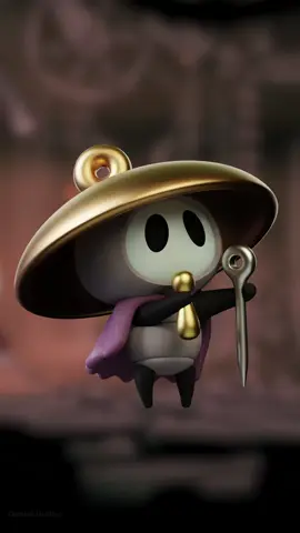 Sherma from the hit game Silksong 🎵  #hollowknight #sherma #silksong #b3d #blender 