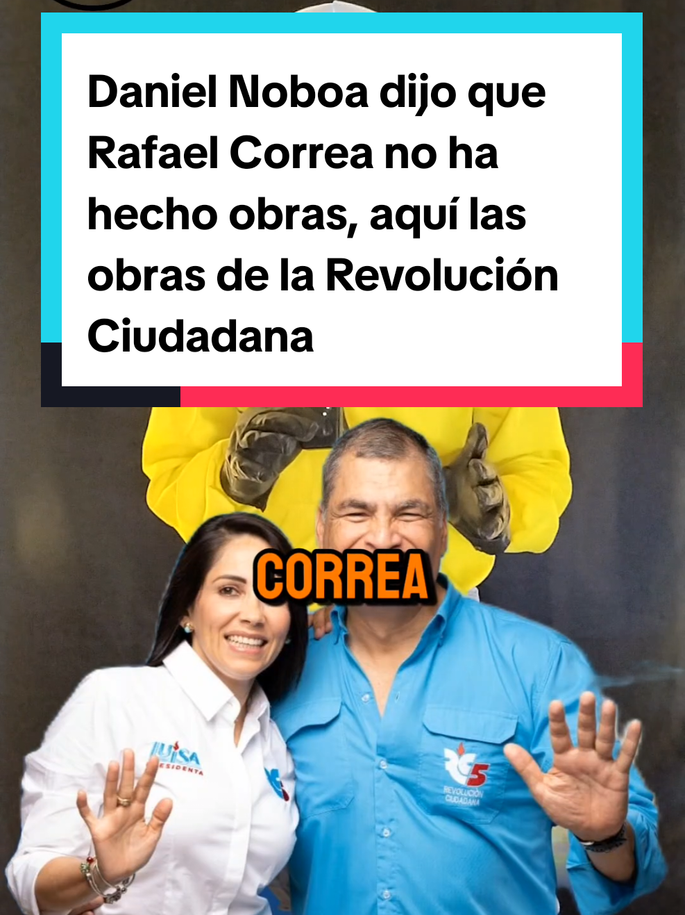 Daniel Noboa dijo que Rafael Correa no ha hecho obras, aquí las obras de la Revolución Ciudadana #Ecuador #noticias #danielnoboa #rafaelcorrea #viral @Rafael Correa Delgado @Luisa González @Andrés Arauz @Territorio 5 