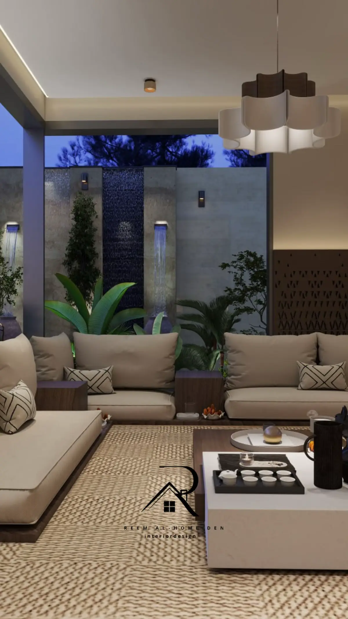 تصميمي لمشب بلمسة نجديه ✨🪄#تصميم #تصميم_داخلي #explore #نجدي #الرياض_جده_مكه_الدمام_المدينه 