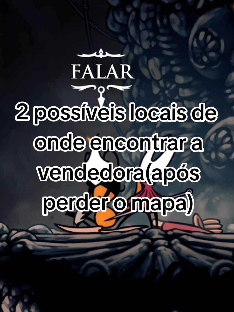 Onde Encontrar a Vendedora de Mapas Depois que Ela Some no Silksong! #hollowknightsilksong #hollowknight #silksong #hollowknightedit #viral 