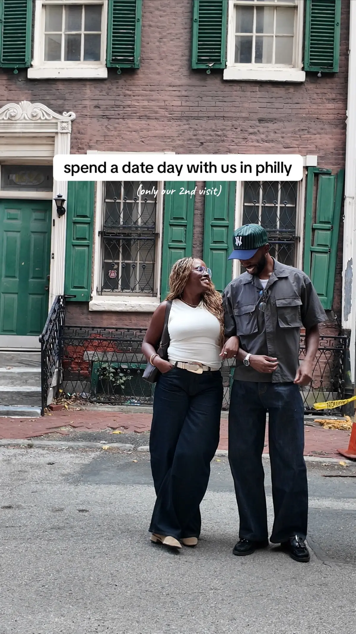 decided to use our free will and turn our friday into a date day! soaking up these last seconds of summer 🥹 we only had a few hours before the concert, so we can’t wait to go back. where should we definitely go next time?  #dateideas #phillydatenight #datenightoutfit 