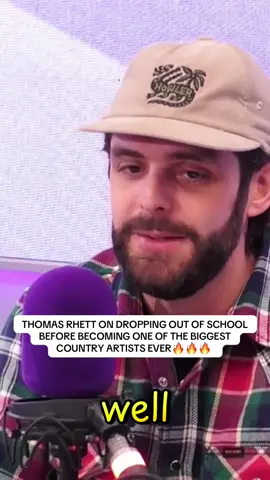 He’s mom told him he needs A’s to drop out bed he did lol 😂  #podcast #interview #album #trendingsong #fypシ゚ #fanpage #countrymusic #mustwatch #fypシ゚viral🖤tiktok #newsong #trend #thomasrhett #trendingmusic #thomasrhettconcert 