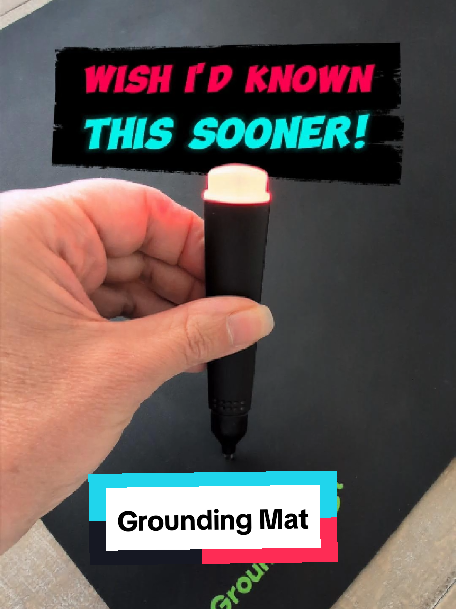 Experience the benefits of grounding anywhere with a grounding mat. #grounding #groundingmat #earthing #groundingtechique #creatorsearchinsights @Groundbam Sheet 