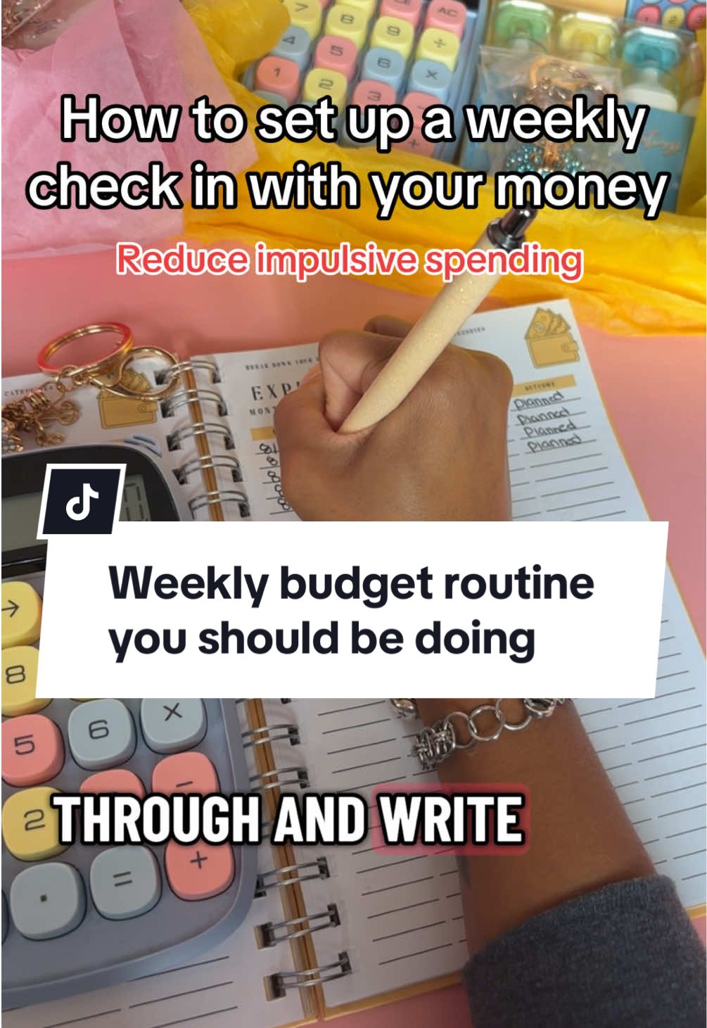 Add this to your weekly routine 💖 #jaliyahkreationz #budgetplan #weeklybudget #weeklyupdate #weeklyplanner 
