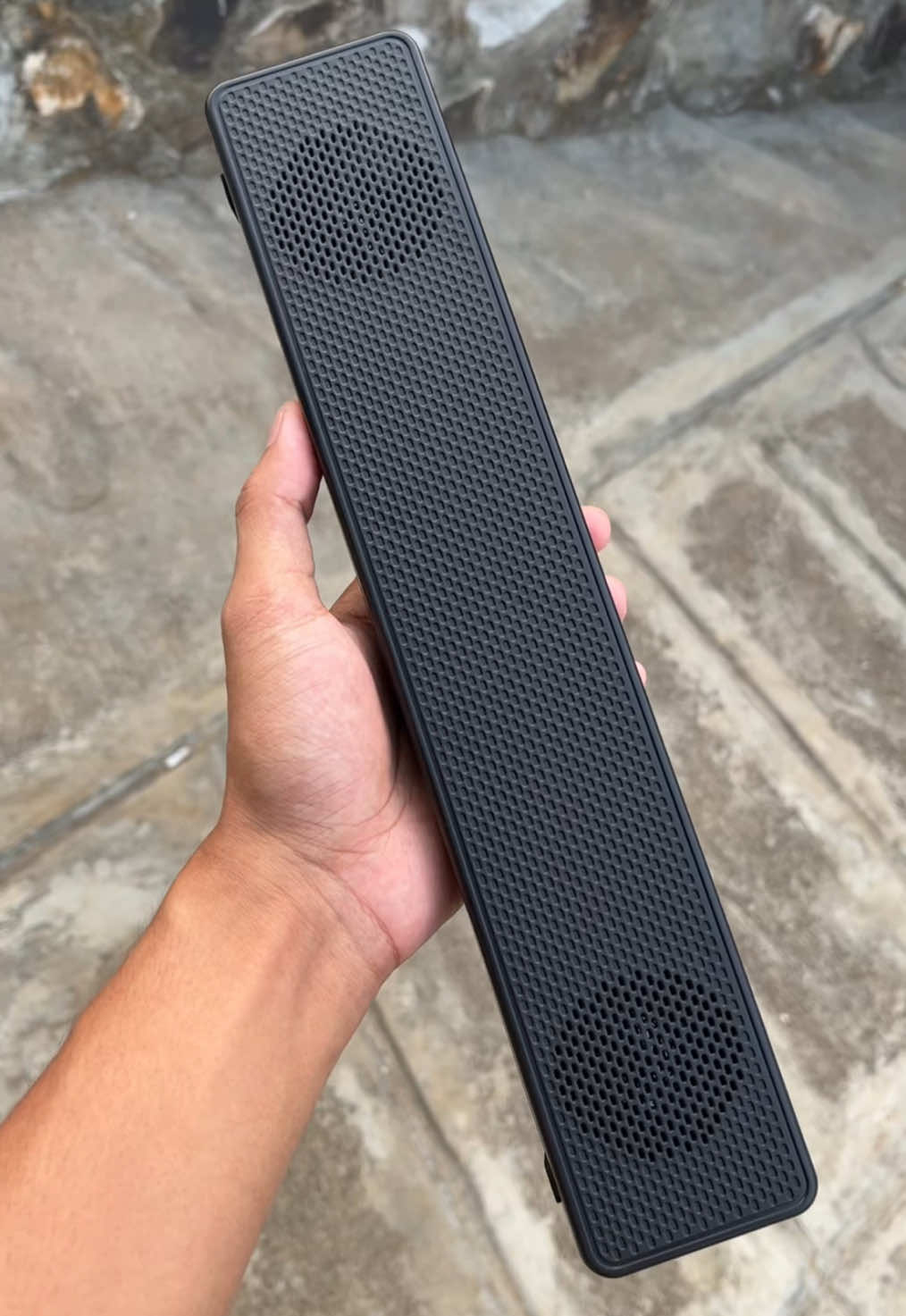 100k dapat full basss bosku #speakerbluetooth #soundbar 