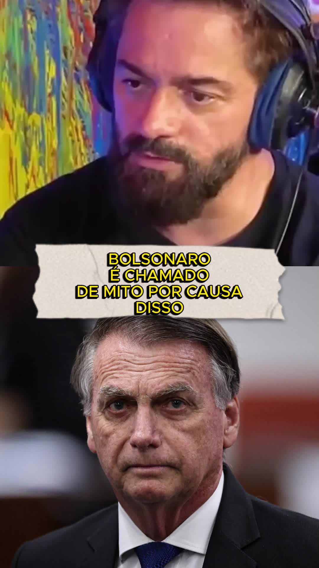 Bolsonaro é chamado demito por causa disso #podcast
