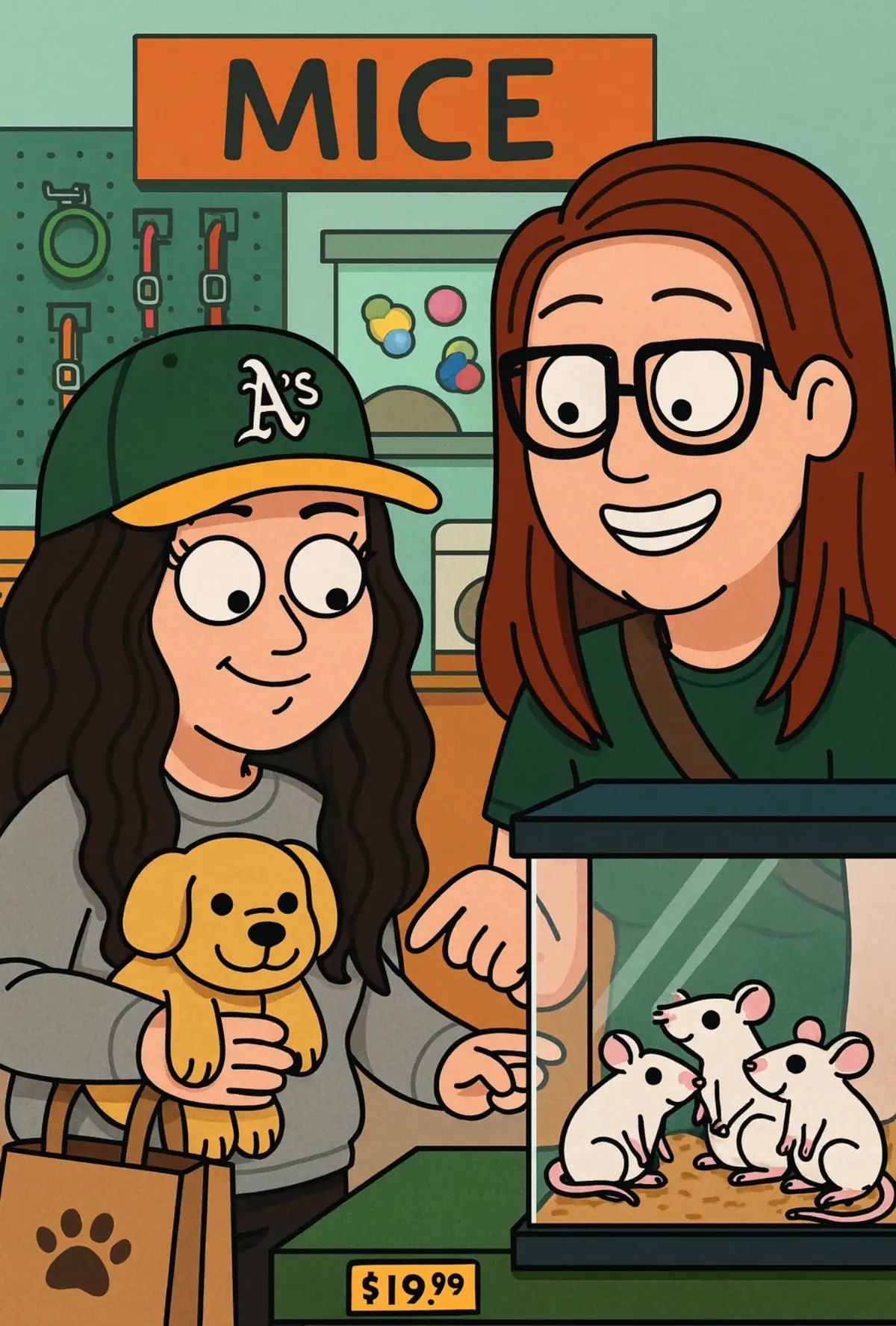 The story of how we met 🥰 @lici <3 