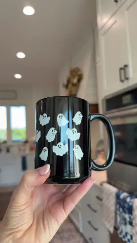 Adorable ghost mug. #mug #halloweenmug #falldealsforyou #fallvibes🍂 #ghost #giftideas 
