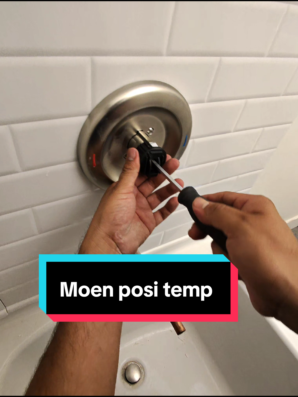 🔧 How To Install a Moen Posi-Temp Trim Finish 🚿 After roughing in the Posi-Temp valve, we came back to install the finish trim. Handle, escutcheon, and cover plate all set — clean, modern look and ready to use. 💧 Licensed plumber | San Diego, CA 📲 Call/Text: 760-536-5056 🌐 usplumbing.org #HowTo #Plumber #SanDiegoPlumber #Moen #PosiTemp 