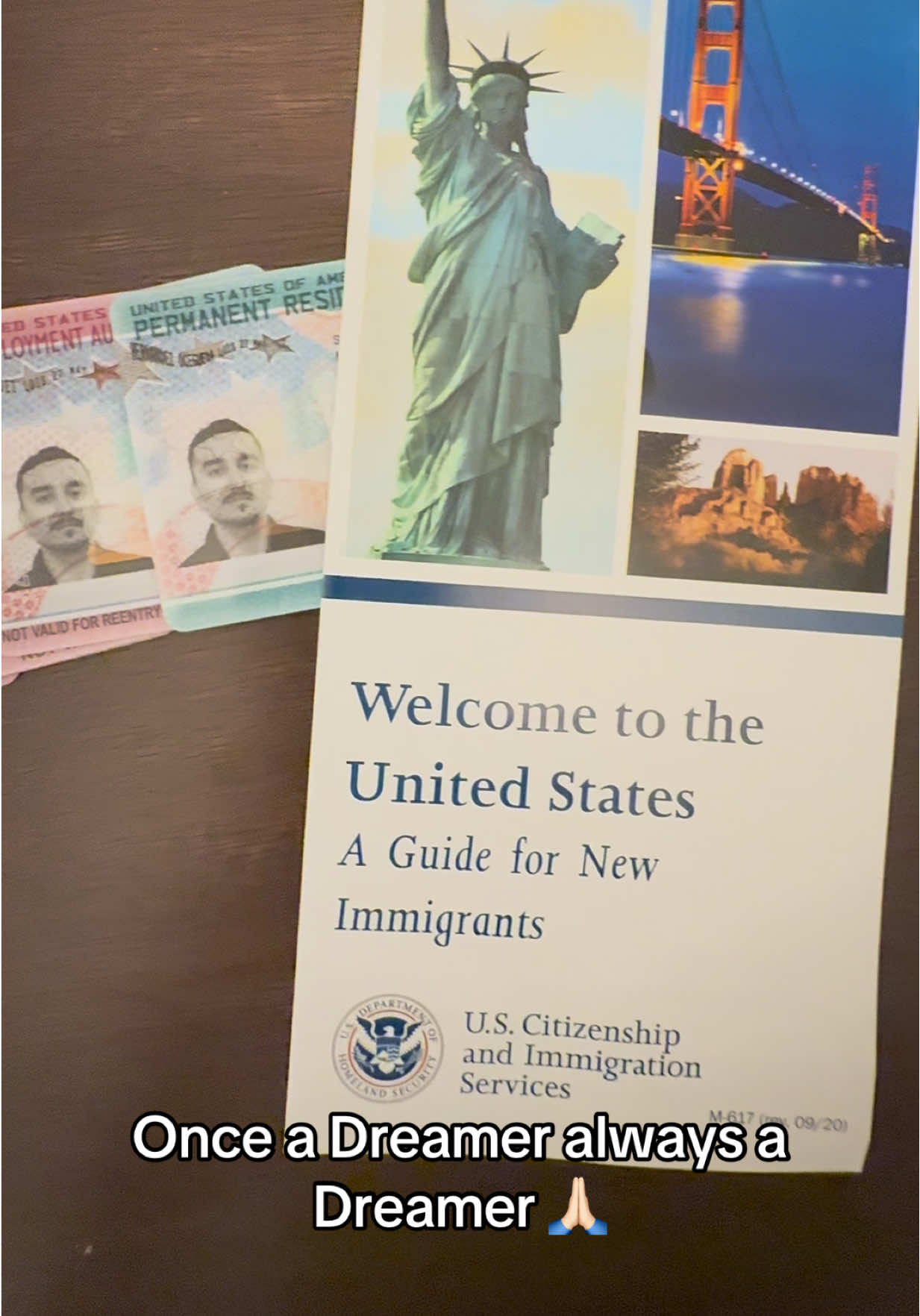 Finalmente se nos logró 🙏🏻 gracias a Dios ✨ I am so happy for my husband!!  #daca #greencard  #immgrationjourney #Approved #dreamer 