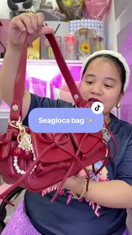 Sobrang ganda ng bag nato mga mare!!!🎀 #seagloca #coquette #bag #seaglocabag #coquettebag 