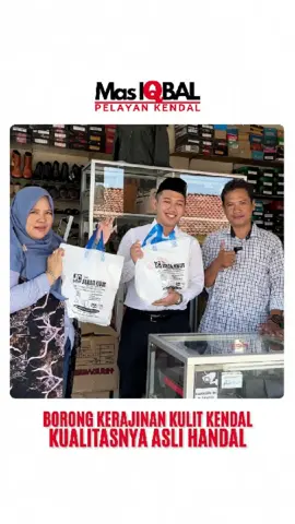 Dalam rangka mendukung penguatan ekonomi kerakyatan, kami bersama Kepala Bidang Pemberdayaan Usaha Mikro Dinas Perdagangan, Koperasi dan UKM Kabupaten Kendal, Ibu Lytria, melakukan pembelian produk unggulan UMKM Kabupaten Kendal Kali ini, kami memborong produk-produk berkualitas dari Toko Serba Kulit yang berlokasi di Jalan Abinawa (Perempatan Lampu Merah Patebon), seperti dompet kulit dan sabuk kulit Mari kita bersama-sama bangga dan dukung produk asli Kabupaten Kendal👜✨ Bagi yang ingin membeli produk berbahan kulit / membutuhkan jasa permak jaket kulit, bisa langsung menghubungi: 📞 0819 1448 7022 MERDEKA!!!!! @PDI Perjuangan  @PDI Perjuangan Jateng  @dpcpdiperjuangankab.kendal 